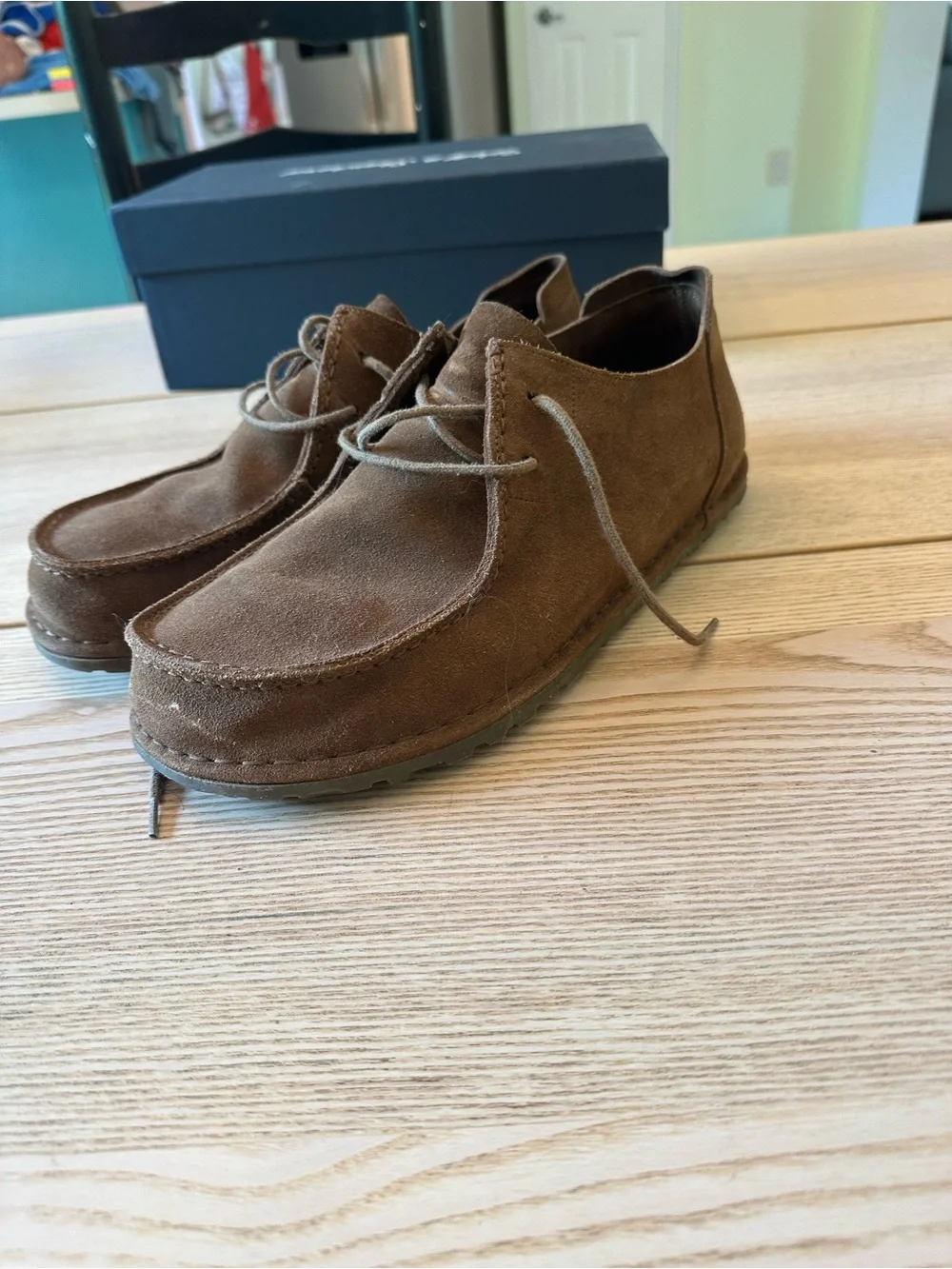 Birkenstock moccasin inspired